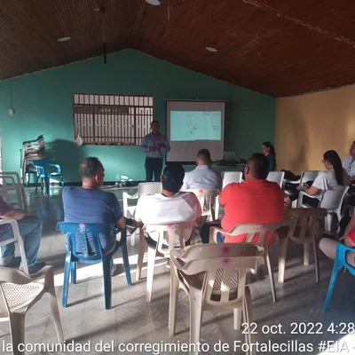 Primer momento-Unidades territoriales menores- reuniones- Fortalecillas