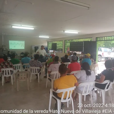 Primer momento-Unidades territoriales menores- reuniones- Hato Nuevo